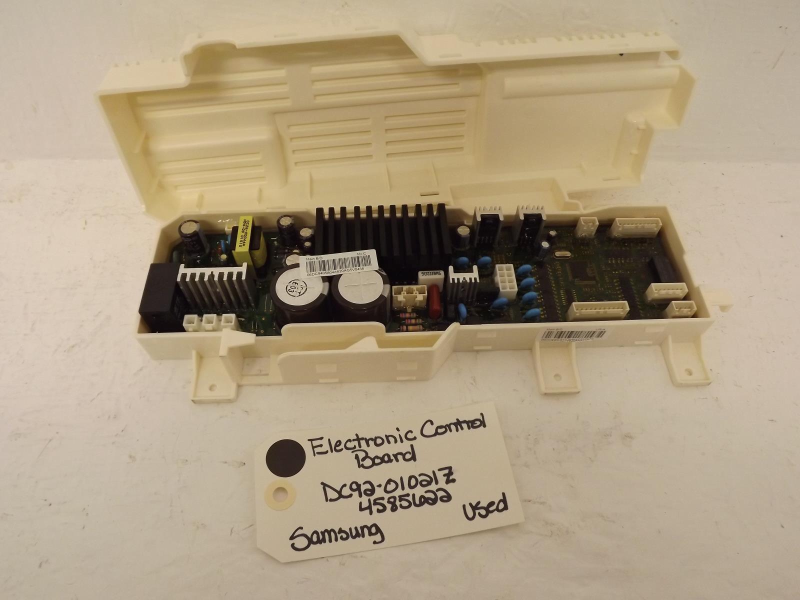 Samsuing Washer DC92-01021Z 4585622 Electronic Control Board Used Samsuing Washer DC92-01021Z 4585622 Electronic Control Board Used